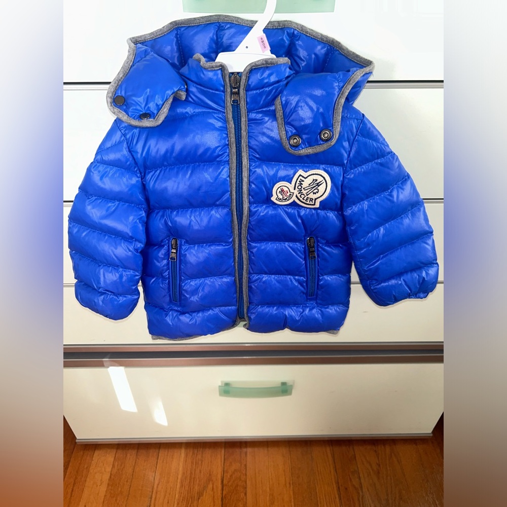 Moncler 12/18 months down jacket